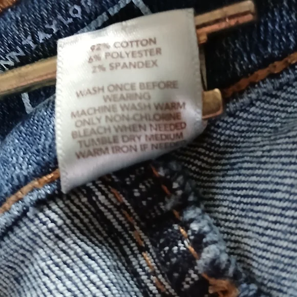 LOFT Light Blue Women's Size 2 Bermudas - Picture 3 of 5